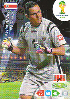 Keylor Navas Costa Rica Panini 2014 World Cup #89